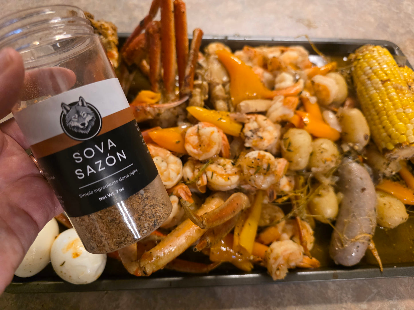 Sova Sazón |All-Purpose Seasoning Blend | Bold, Savory Latin-Inspired Flavor
