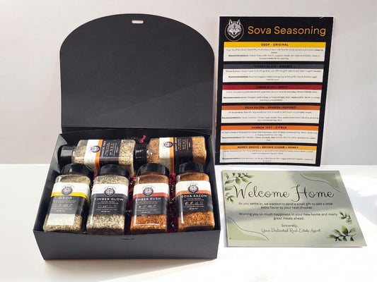 Sova Seasoning Gift Box | Complete Flavor Collection | Premium Gift Set