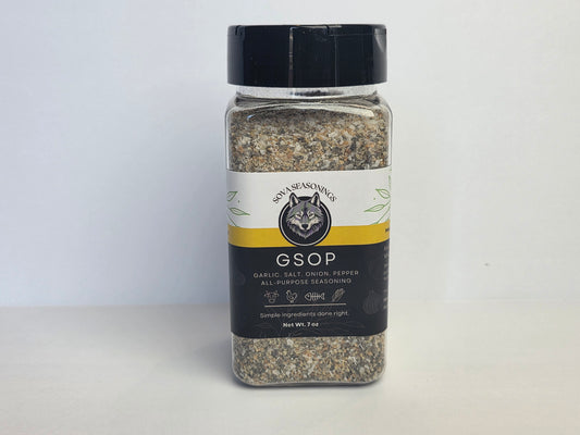 Original GSOP Seasoning – All-Purpose Garlic, Salt, Onion & Pepper Blend